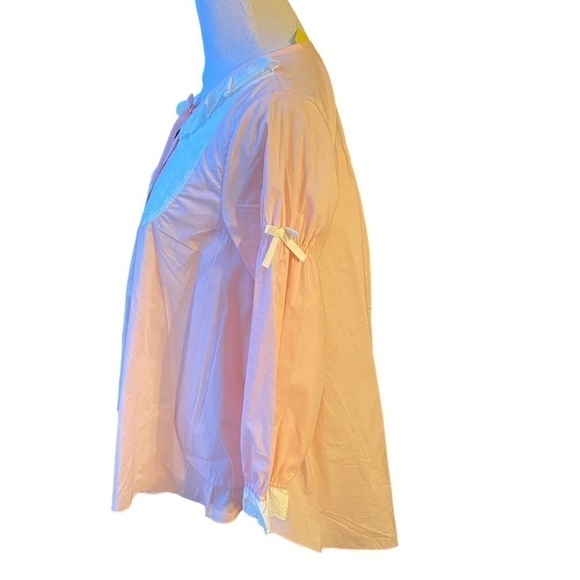 Lovery and Happy Pyjana Banana Girl 90 Baby Doll Ruffle Pink and White Top. New - Picture 7 of 14